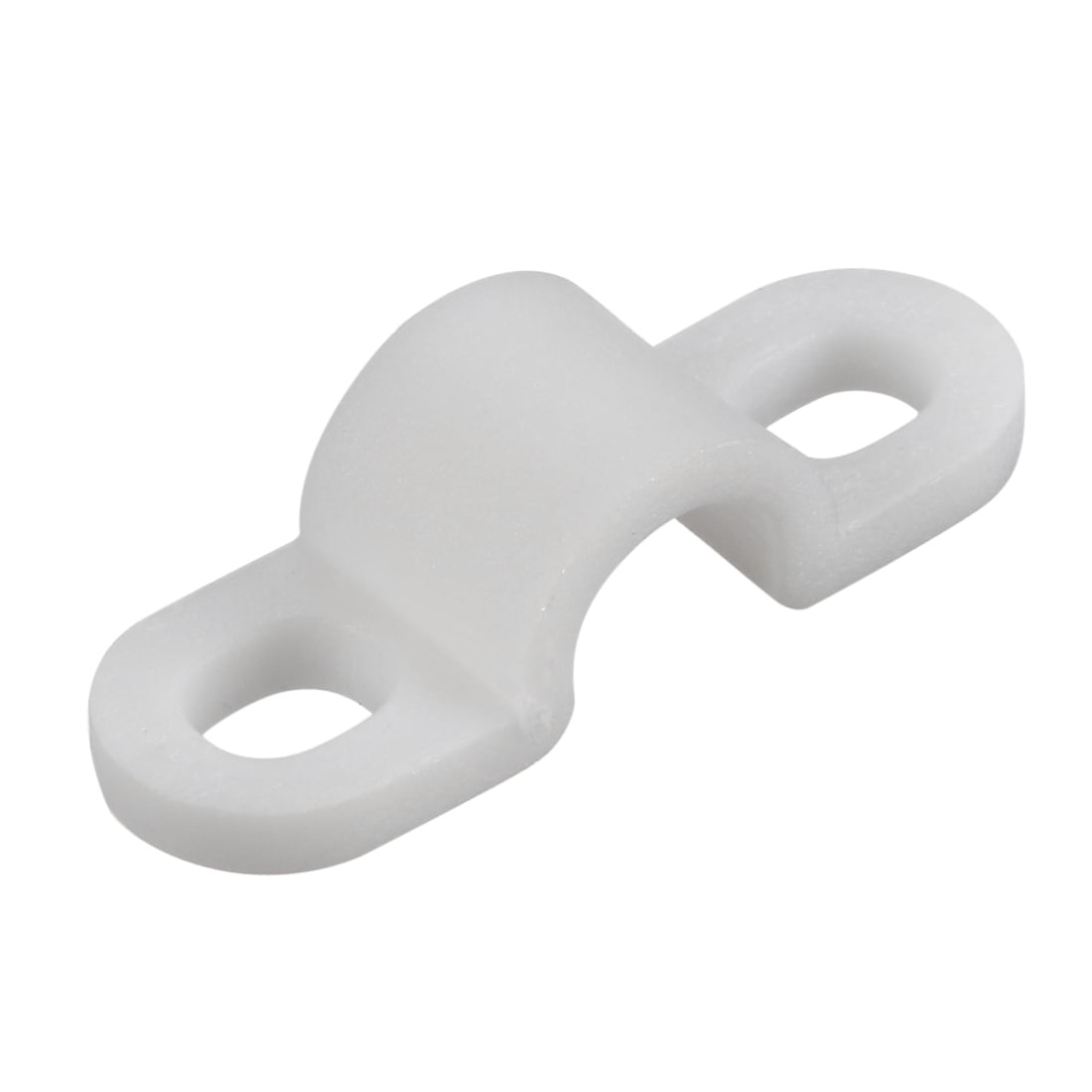 50pcs Nylon Plastic Cable Clip Clamp Wire Tie Mount Screws Fixed Base