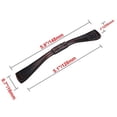 thumbnail image 3 of Utopia Alley 5pcs Trieste Pull Handle - Decorative Cabinet Drop Pull Handles- Vintage Cabinet Hardware with Hand Finished Oil Rubbed Bronze - Metal Drawer Pull Handle, 5.0" Center to Center, 3 of 9