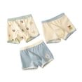 thumbnail image 3 of SILVERCELL Toddler Kids Soft Cotton Boxer Briefs Various Cartoon Patterns Comfort Panty (Pack of 3) for Boys 3-11 Years Old, 3 of 4