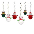 thumbnail image 1 of Tire de la bandera Adornos en espiral Decoraciones navideñas Bola de panal, 1 of 2