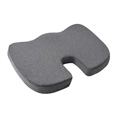 Basics Memory Foam Seat Cushion - Gray, U-Shape