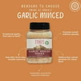 thumbnail image 7 of Pride Of India- Garlic Minced Whole- 7oz (200gm)- Made from whole, fresh garlic cloves to give finely grated uniform strips - GMO Free, Vegan, Gluten-Free, and No Artificial Colors, 7 of 7