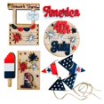 thumbnail image 1 of | Independence Day Home Table Decoration Signs for Memorial Day Party, 1 of 5