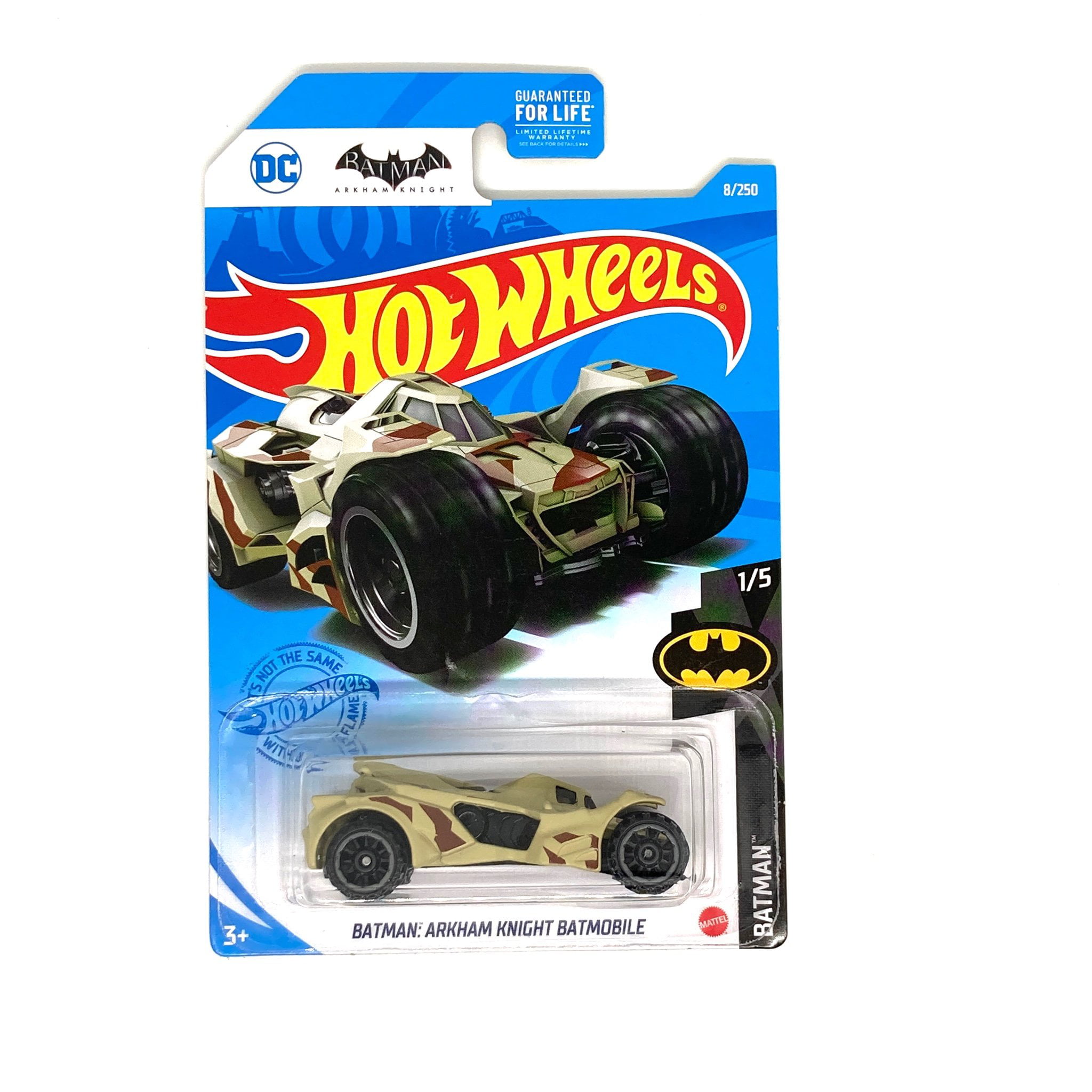 & Blue Ba Details about   2021 Hot Wheels Batman Lot of 4 Cars including New Camo Arkham Knight 