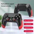 thumbnail image 1 of Controlador De Juegos Controlador Vibration 6-Axis Game Gamepad inalámbrico para PS4 NS Switch Black Likrtyny Para estrenar, 1 of 9
