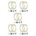 thumbnail image 1 of Decodeary 2Pcs Insulation Tapes Warning Line Sided Self Adhesive Waterproof Drawing Clear Positioning Tape Printing DIY Desktop 5Set, 1 of 6