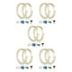 thumbnail image 3 of Cintas aislantes Methold 2 uds línea de advertencia adhesivo de un solo lado impermeable transparente Type2, 3 of 6
