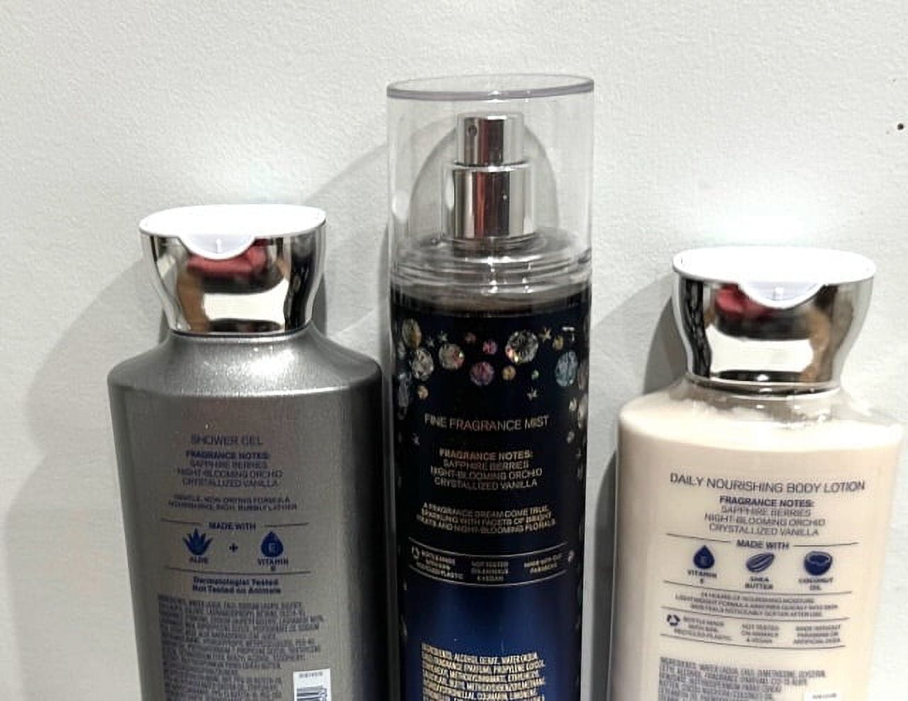 Bath & Body Works Dream Bright Trio (Body Lotion, Fragrance Mist, and Shower Gel)
