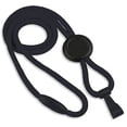 thumbnail image 6 of Black Heavy Duty Lanyard with Round Slider and Plastic No Twist Hook - MRI and Metal Detector Friendly, Safety Breakaway Quick Release Clasp by Specialist ID, 6 of 6