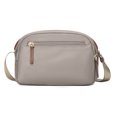 thumbnail image 5 of Bolsos de hombro casuales de golf para mujer, bolso cruzado pequeño impermeable negro con correa ancha, bolso de mensajero Oxford, bolso de viaje, bolsos de mano, 5 of 5
