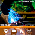 thumbnail image 4 of Careta Soldador Electrónica Argón Soldar 9-13 Casco Sombra Color Negro, 4 of 10