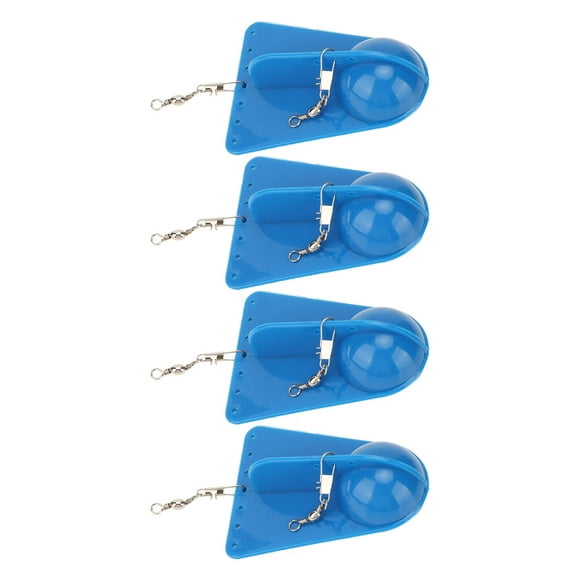 Fishing Trolling Diving Board, Fishing Diving Board Openable Head 4PCS For Fishing Enthusiasts