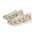thumbnail image 6 of HELLHERO Retro Country Style Colorful Flowers Women Running Walking Shoes, Low Top Anti-Slip Sports Tennis Shoes for Travel Training, 6 of 11