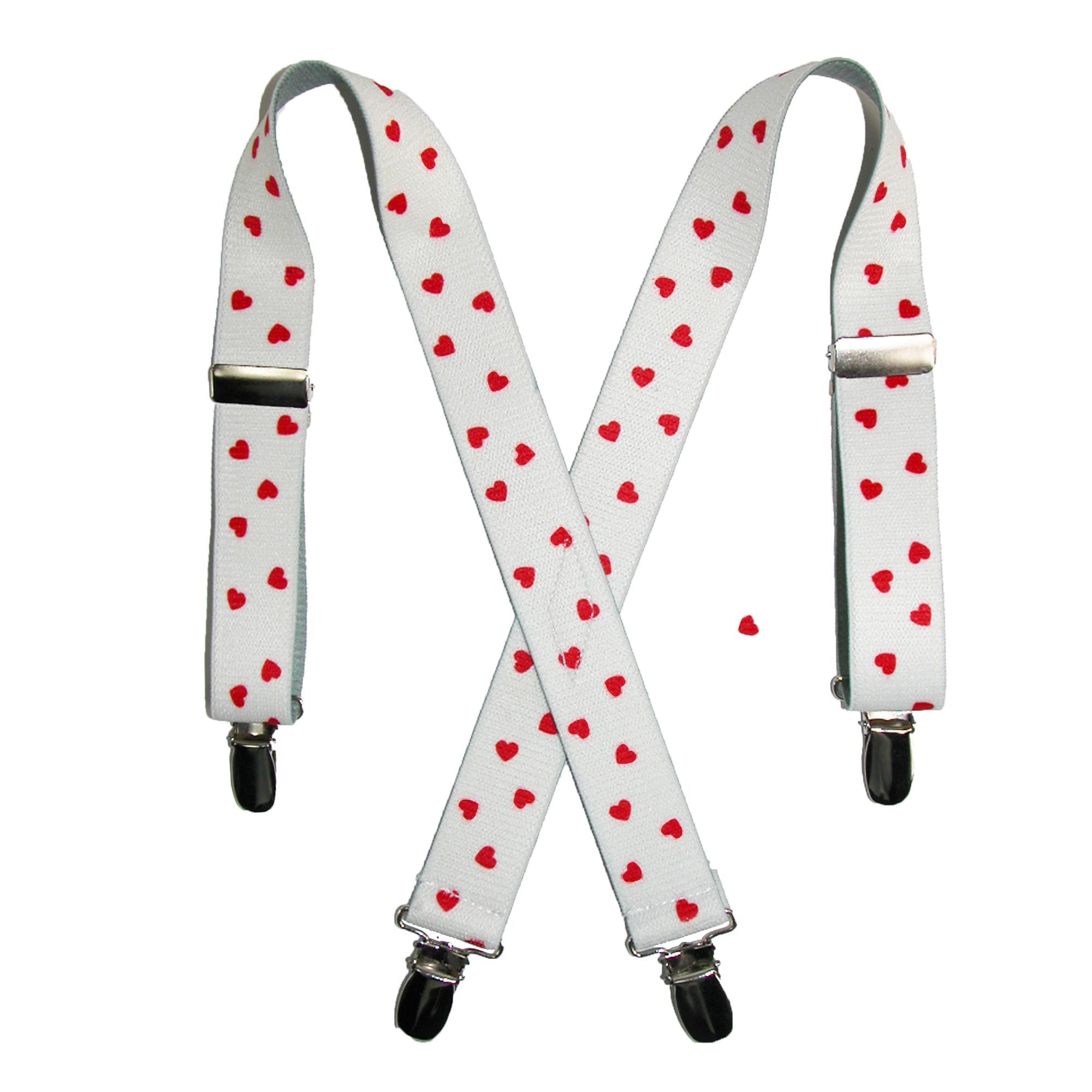 CTM Infants' Elastic ClipEnd 1 Inch Heart Suspenders Walmart Canada