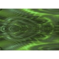thumbnail image 1 of Ahgly Company Indoor Rectangle Patterned Dark Lime Green Area Rugs, 2' x 3', 1 of 6