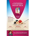 thumbnail image 3 of Quaker Instant Oatmeal, Strawberry & Cream, Breakfast Cereal, 1.23 Ounce, 10 Packets Per Box (Pack Of 4), 3 of 3