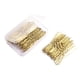 thumbnail image 1 of Qarigey 1 Juego de Mini horquillas de moda estilo Simple grande en forma de U portátil accesorios de Metal sólido pasadores para mujeres Accesorio para el cabello Oro/50 piezas Qarigey AP008983-07B, 1 of 5