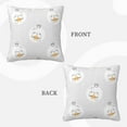 thumbnail image 3 of ZICANCN Crown Cute Star Throw Pillow Covers, Bed Couch Sofa Knit Decorative Pillow Covers for Living Room Farmhouse, 18"x18", 3 of 8