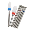 thumbnail image 4 of Juego de brocas para uñas, 7 piezas Brocas para uñas Brocas para limas de uñas eléctricas Brocas para uñas para manicura y pedicura Características mejoradas, 4 of 8
