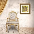 thumbnail image 3 of Messely, Johan 26x26 Gold Ornate Wood Framed with Double Matting Museum Art Print Titled - Bouquet de fleurs   , 3 of 4