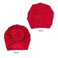 thumbnail image 2 of MSJUHEG Head Scarves for Chemo,Turbans for Women,Hair Scarf,Chemo Headwear for Women,Head Wraps for Women,Head Scarf Hat Cap Turban Wrap Hats Headwear Wine One Size, 2 of 6