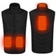 thumbnail image 1 of Bsvklp Chaleco Unisex 3 Niveles Temperatura Cómodo para Senderismo Camping (L Negro), 1 of 9