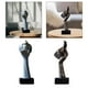 thumbnail image 1 of 2 Piezas de de Resina Ornamento de Decoración Moderna Curvada de Oficina perfecl Figura Cara Abstracta, 1 of 6