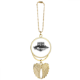 thumbnail image 1 of Palais Princier de Monaco Ink City Car Keychain Angel Wing Pendant, 1 of 4