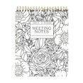 thumbnail image 1 of NAOJIE Color-In Spiral Notebook & Daily Planner with Highlighter Pens,Aesthetic Floral Design Journal,Creativity & Organization(MEETING NOTES),Daily Planner,Notebooks for Work, 1 of 5