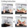 thumbnail image 5 of Yayeee Faucet Mat for Kitchen Sink 14.7" Diatomite Long Splash Guard Pad, Blue Tomatoes, 2 Pack, 5 of 7