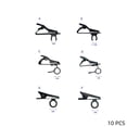 thumbnail image 2 of Gerich Lavalier Microphone Clips Replacement Kit 10 Pcs s Lavalier Mic Clips Metal Tie Clips Replaceable for Voice Recording Clamp Holder, 2 of 5