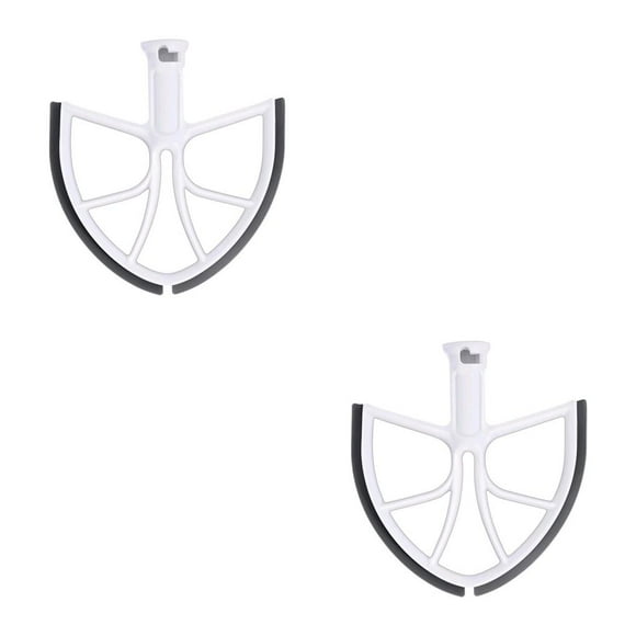 Redempat Edge Beater Paddle Stand Mixer Baking Tool Kitchen Attachment 18*18CM 2Set