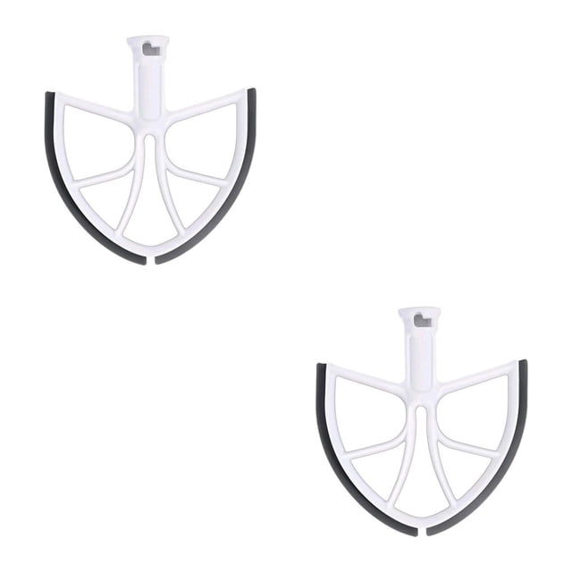 bedienty Edge Beater Paddle Stand Mixer Food Accessories Baking Tool Home Machine 18*18CM 2Set