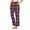 Black Stewart Plaid, variant on Women's Super Soft Flannel Plaid Pajama Sleep Pants