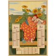 thumbnail image 3 of Louis Rhead 14x18 Black Modern Framed Museum Art Print Titled - April, May, June (1896), 3 of 5