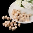thumbnail image 6 of YIEMEEN 10/25/25mm Wooden Square Blocks Mini Cubes Embellishment for Woodwork Craft DIY, 6 of 10
