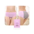 thumbnail image 2 of Women Cotton period Leakproof Panties Cozy Lace Seamless Physiological Briefs, 2 of 5
