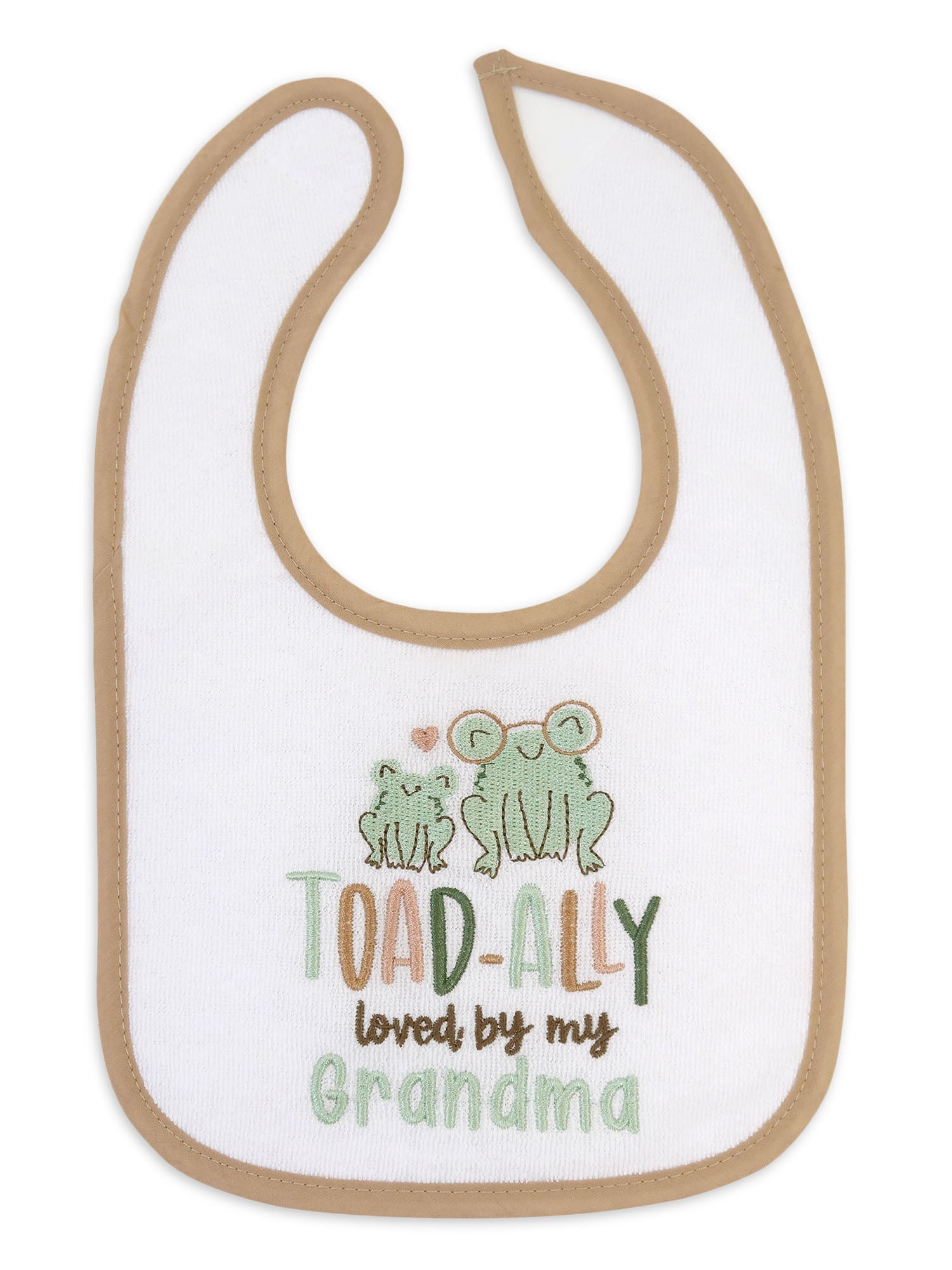 Neat Solutions Infant Unisex Grandma 4 Pack Bib