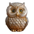 thumbnail image 6 of Owl Statue Home Decors Accents Small Sculptures Lovely Owl Figurines Bedroom Office Decors Gift for Birds Lover, 6 of 7