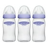 Lansinoh mOmma Breastmilk Feeding Bottle with NaturalWave Nipple, 8 Ounce, 3 Count, BPA Free and BPS Free