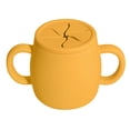 thumbnail image 1 of Hukapapa Vaso de silicona para refrigerios, recipiente para alimentos antidesbordamiento, adecuado para niños pequeños y bebés, amarillo, 1 of 5