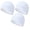 White, variant on Deeceymbur Swimming Cap for Women, Adult Unisex Waterproof PU-Coated Swim Cap – Hair & Ear Protection, Non-slip & Comfortable Fit for Swimming