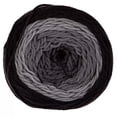 thumbnail image 2 of Yarn Bee Sugarwheel Yarn Cake, Medium Weight Acrylic, 355 Yards, Licorice Jelly Bean, 2 of 4
