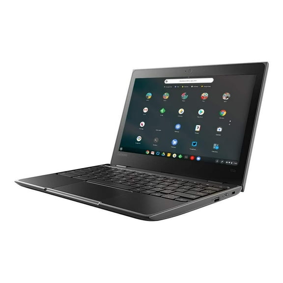 Pre-Owned Lenovo Chromebook 100e 2nd Gen 11.6" HD Notebook Computer, Intel Celeron N4020 1.10GHz, 4GB RAM, 32GB eMMC Flash Memory, Chrome OS, Black