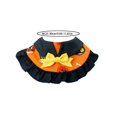 thumbnail image 2 of Oceanwell Halloween Pet Cape Collar Adjustable Cat Dog Witch Bandana With Bow Pumpkin Bat Print Decorative Ruffled Pet Neck Scarf For Cats Small Dogs, 2 of 5
