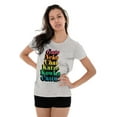 thumbnail image 4 of Cat Translation Around the World Womens Fitted Plus Size Graphic Tee Brisco Brands 2X, 4 of 5