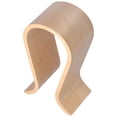thumbnail image 3 of Soporte para auriculares en forma de U, de madera, sencillo y estable, con patas de goma para oficina, estudio, dormitorio y escritorio., 3 of 14