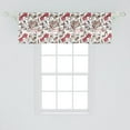 thumbnail image 2 of Ambesonne Fashion Window Valance, Feminine Beauty Items, 54" X 18", Black Pink Tan, 2 of 3
