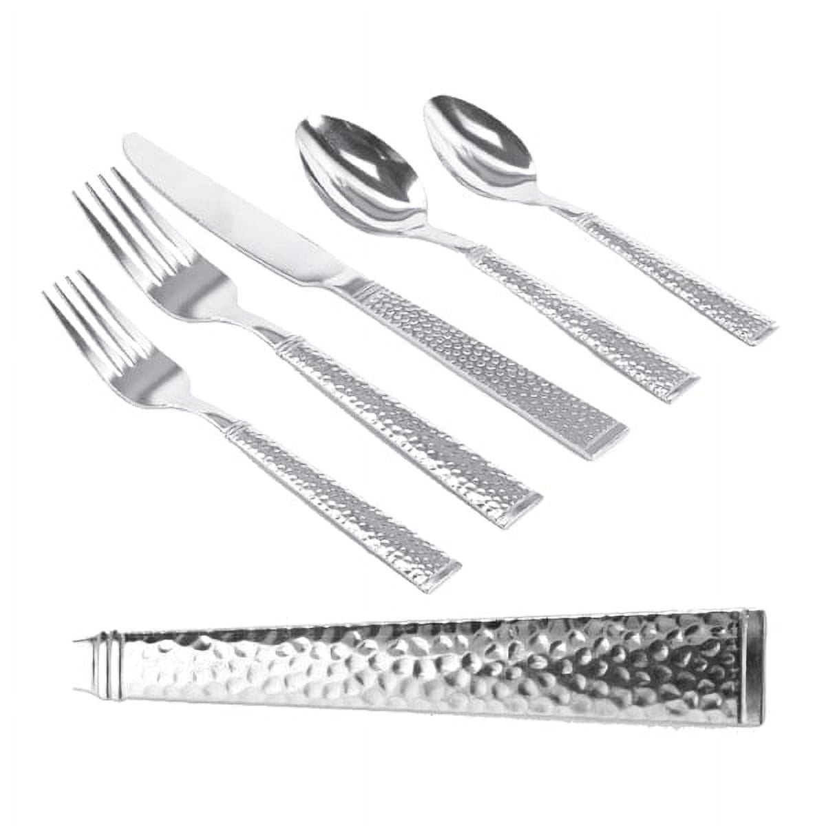 Gibson Home Flatware, 45 Piece Set, Silver