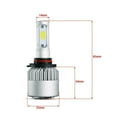 thumbnail image 3 of For Honda CR-V CRV 2015-2020 6000K LED Headlight Hi Low Beam Fog Light Bulb Kits, 3 of 5
